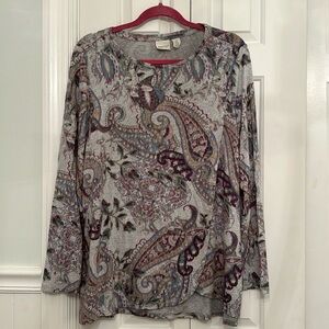 Zenergy by Chico’s Soft Patterned Top